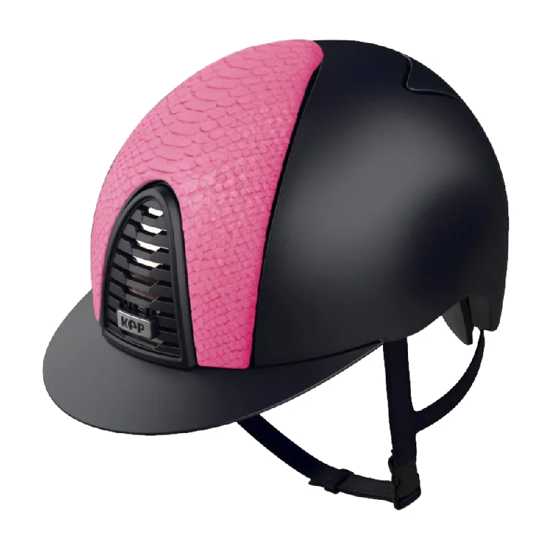 Helmet for Heavy Gear-Riding Helmet Cromo 2.0 Pink Python by KEP