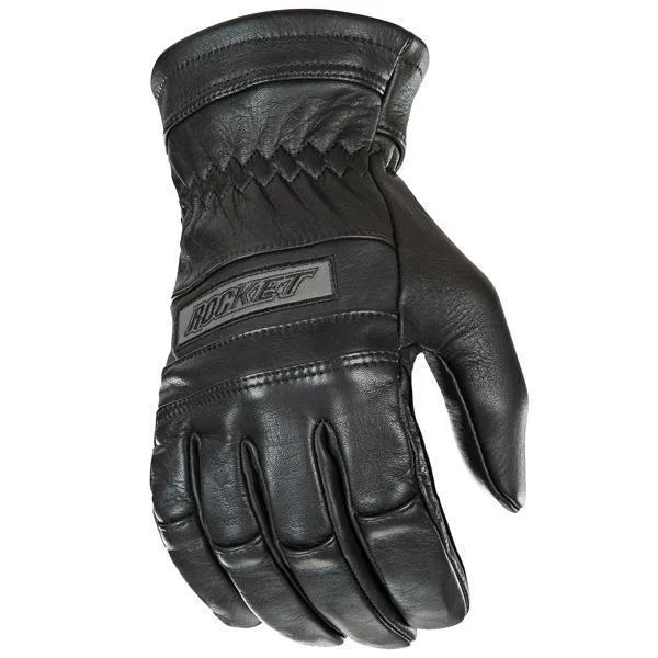 heated leather gloves for extreme cold-Goggles for winter peaks-Joe Rocket Men's 'Classic' Regular Fit Black Leather Motorcycle Gloves