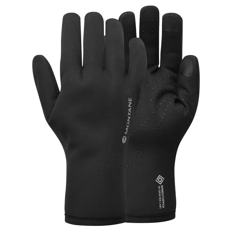 outdoor gloves for hiking and snowshoeing-Goggles for icy mornings-Montane Trail Gloves - Black