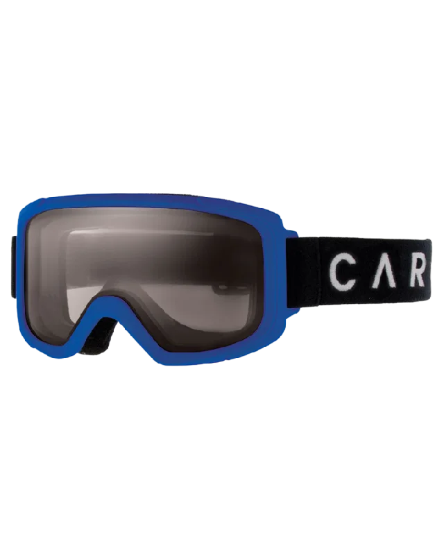 Carve Glide Kids' Snow Goggles - Matte Blue / Grey - 2023