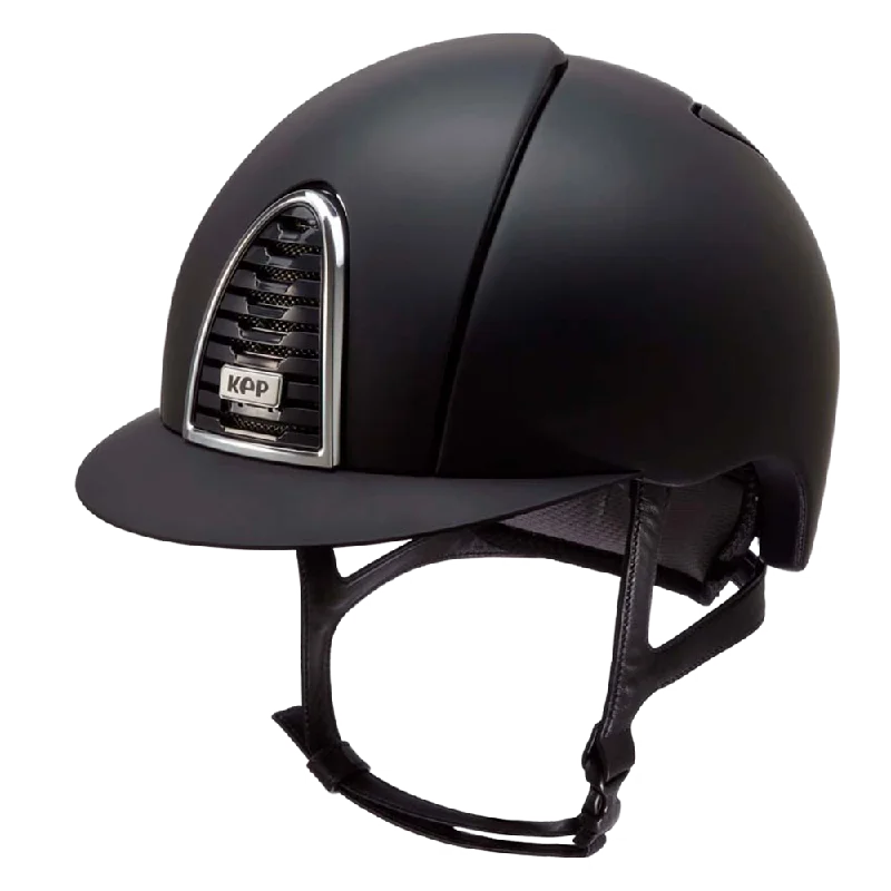 Helmet for Wet Gear-Riding Helmet Cromo 2.0 Textile Black by KEP