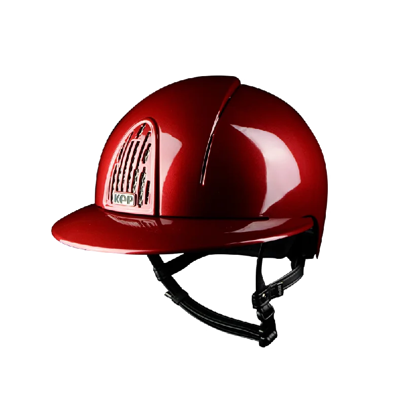 Helmet with Cool Fit-Riding Helmet Smart Burgundy by KEP