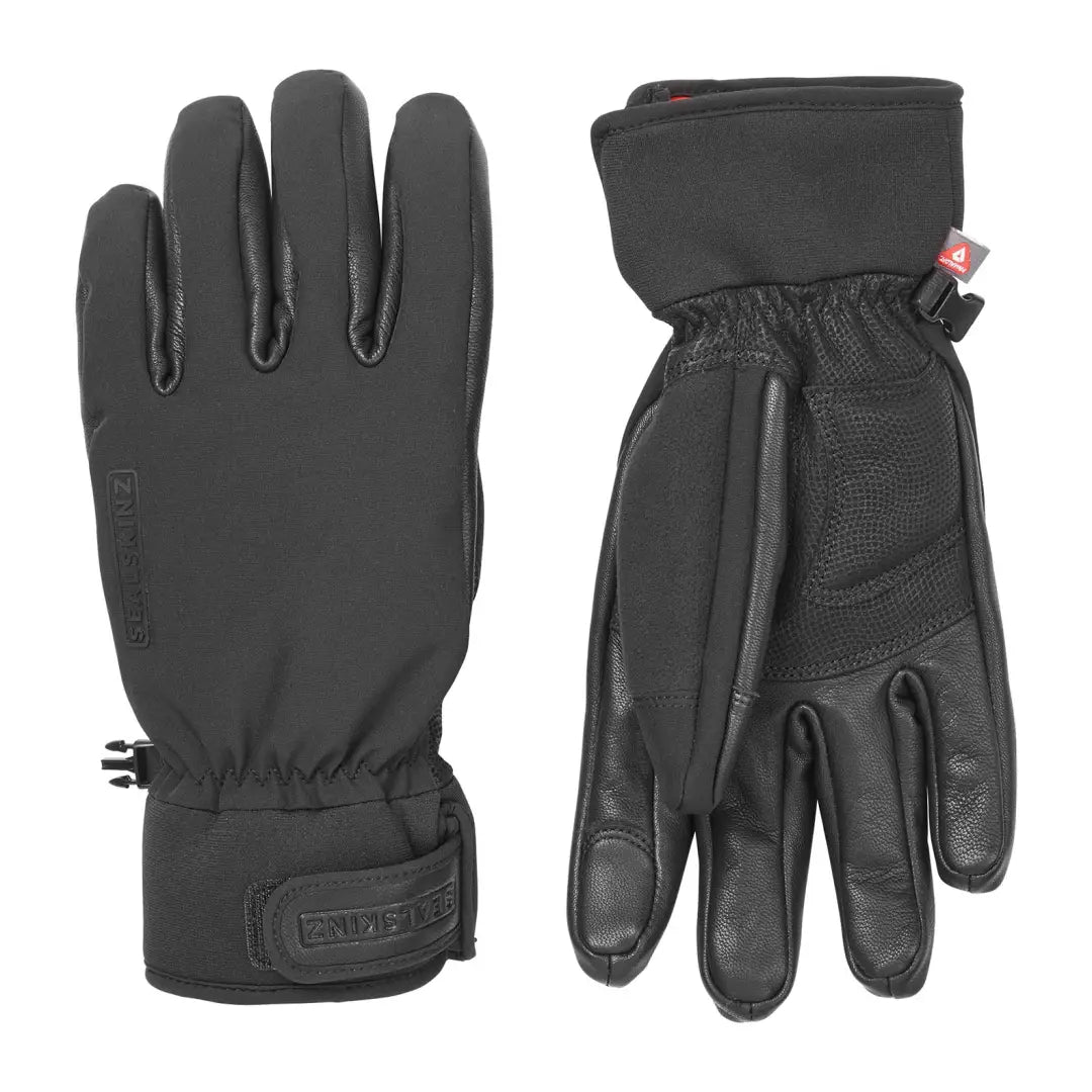 gloves for shoveling snow-Goggles with impact-resistant lenses-Sealskinz Witton Glove