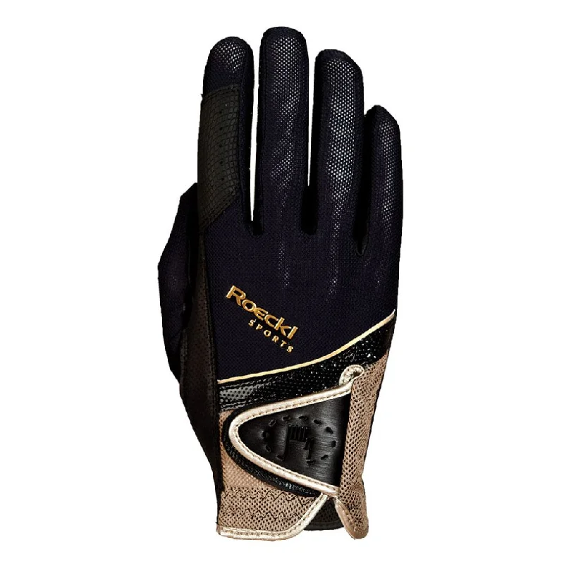 warm leather gloves for snow protection-Goggles for sand riding-Roeckl Madrid Gloves