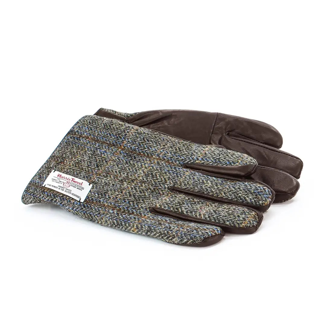 comfortable gloves for winter outdoor tasks-Goggles with matte finishes-British Bag Co. Carloway Harris Tweed Gloves