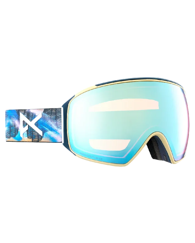 Anon M4 Toric Snow Goggles + Bonus Lens + Mfi® Face Mask - Chet Malinow/Perceive Variable Blue Lens