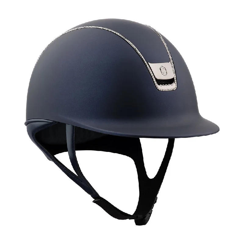 Helmet with Silly Designs-Samshield Shadowmatt 2.0 - 300 Swarovski