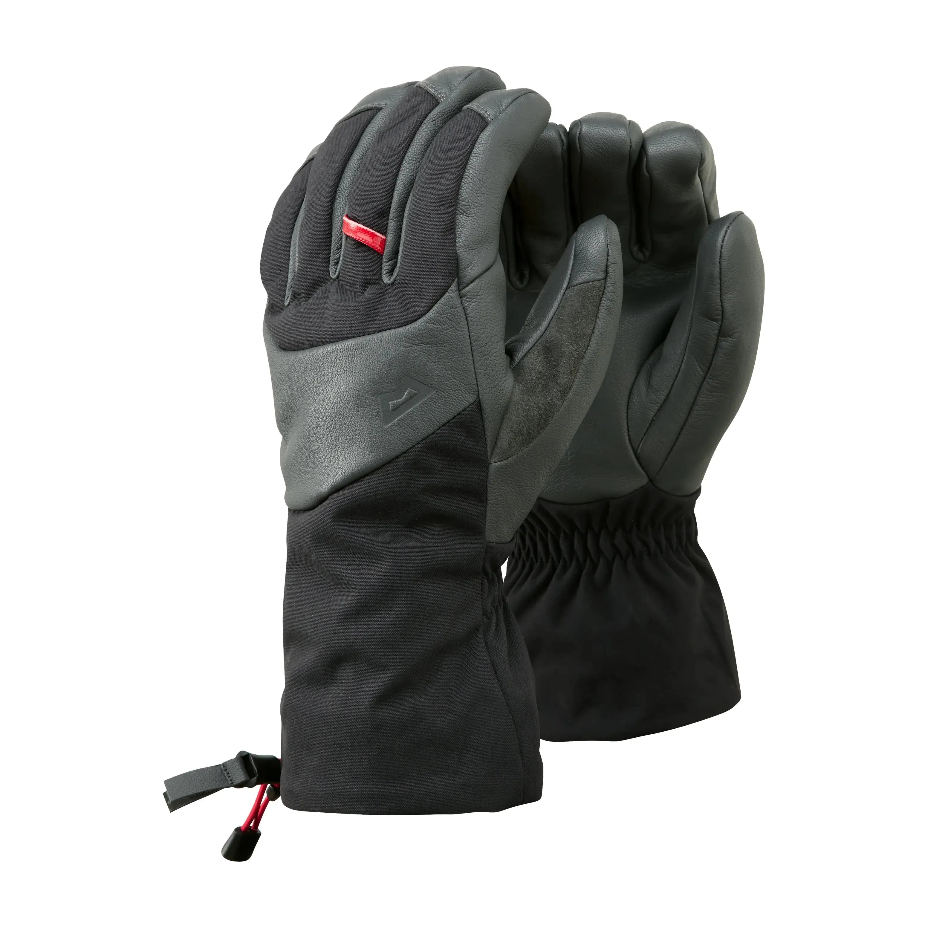 snow gloves for sub-zero temperatures-Goggles with polished finishes-Mountain Equipment Couloir Waterproof GTX Gloves - Shadow/Black