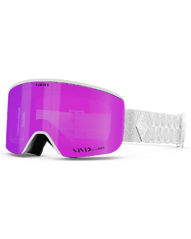 White Bliss Strap / Vivid Pink/Vivid Infrared Lenses