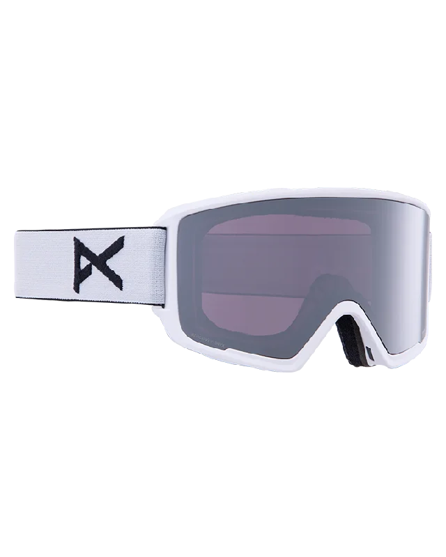 Anon M3 Snow Goggles + Bonus Lens + Mfi® Face Mask - White/Perceive Sunny Onyx Lens