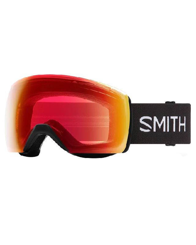 Smith Skyline XL Snow Goggles - Black / ChromaPop Photochromic Red Mirror - 2023