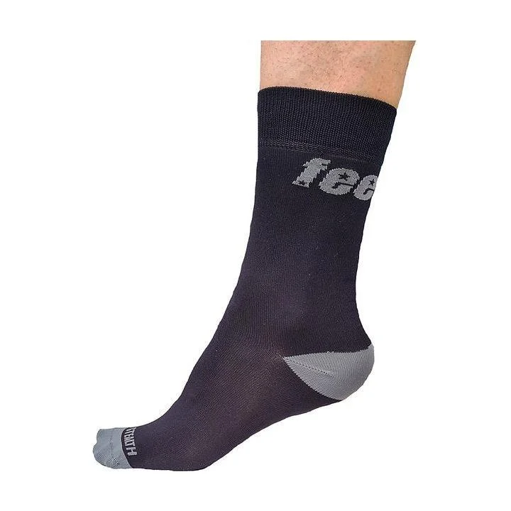 long-lasting ski socks for comfort-  Feeet Tactel Stealth Liner Socks - Black