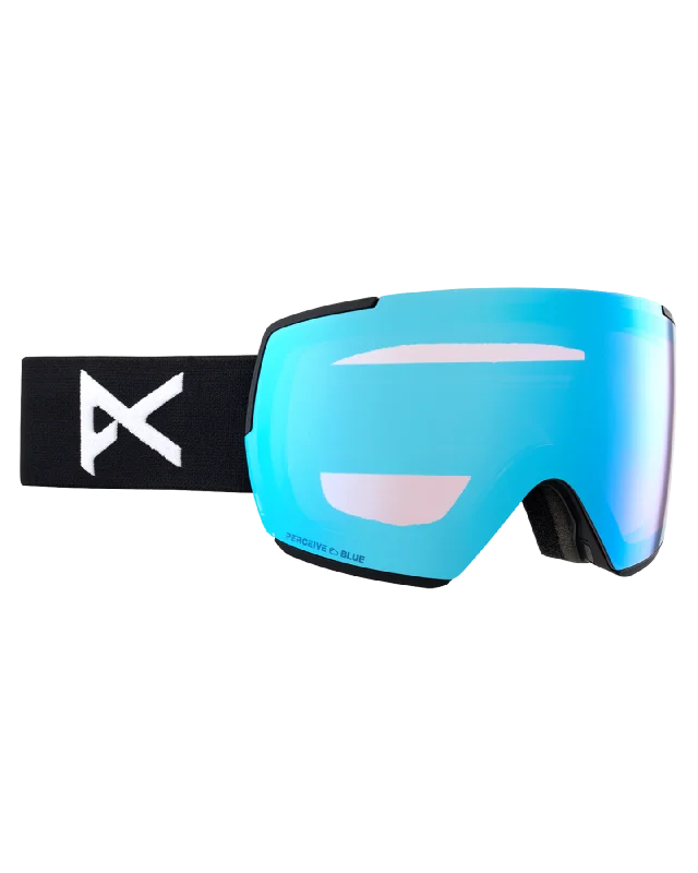 Anon M5 Snow Goggles + Bonus Lens + MFI - Black / Perceive Variable Blue