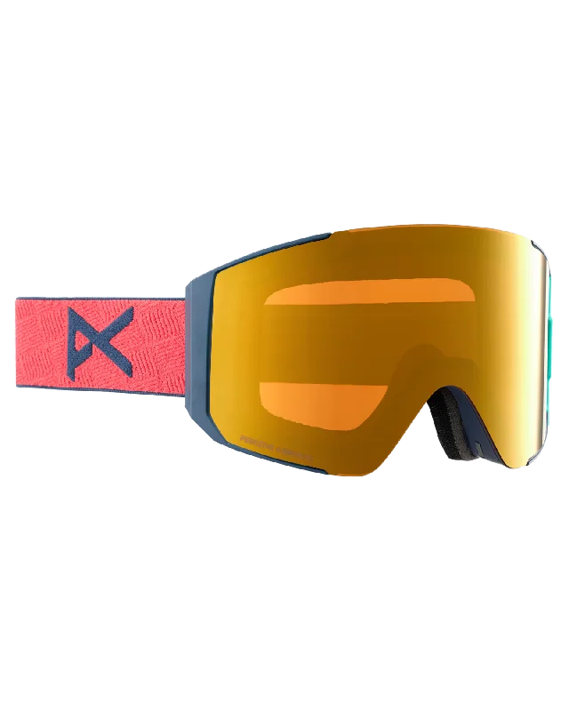 Anon Sync Snow Goggles + Bonus Lens - Coral/Perceive Sunny Bronze Lens