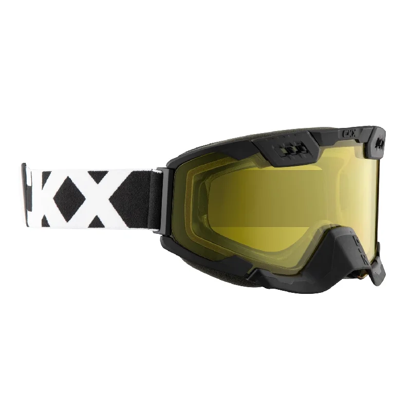 CKX 210° Backcountry Goggles with Anti-Fog + Anti-Scratch Double Lens & Controlled Ventilation