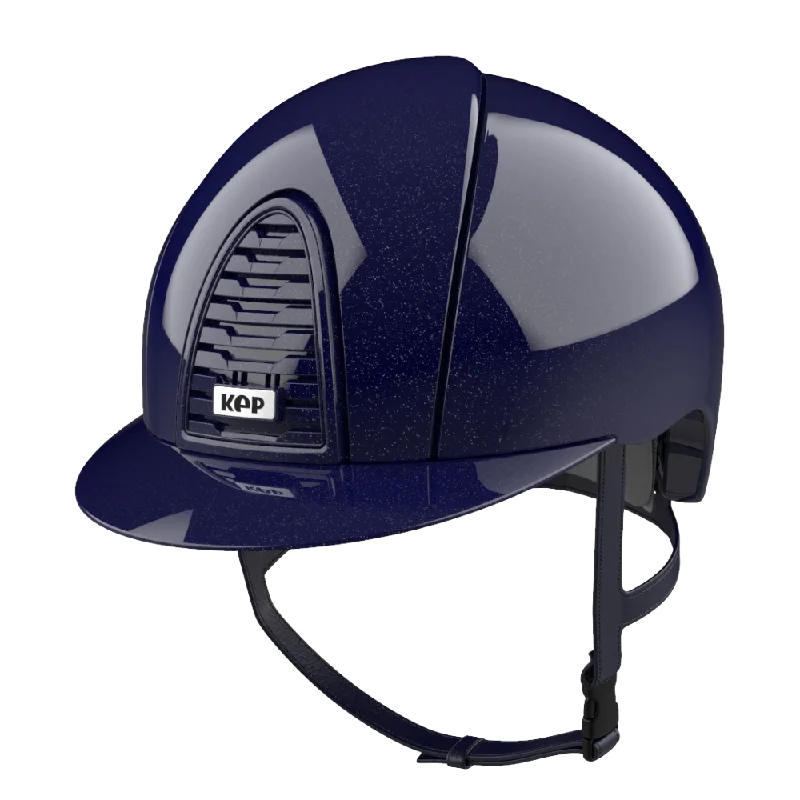 Helmet with Thin Shell-Riding Helmet Cromo 2.0 Metal Diamond by KEP Italia