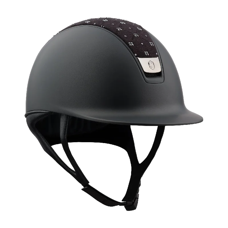 Helmet for Metro Style-Samshield Shadowmatt 2.0 - Royal Flower