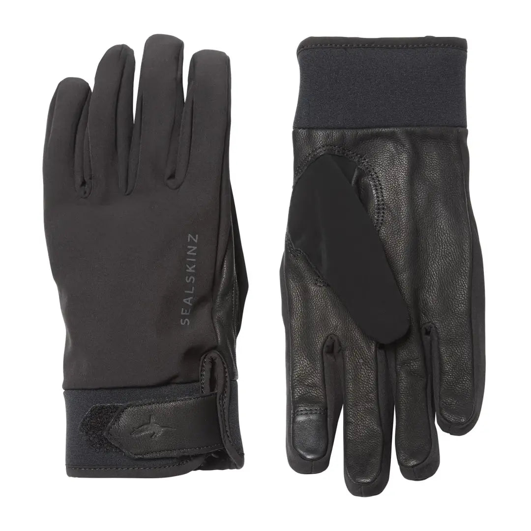 touchscreen gloves for winter skiing-Goggles for muddy trails-Sealskinz Kelling Glove