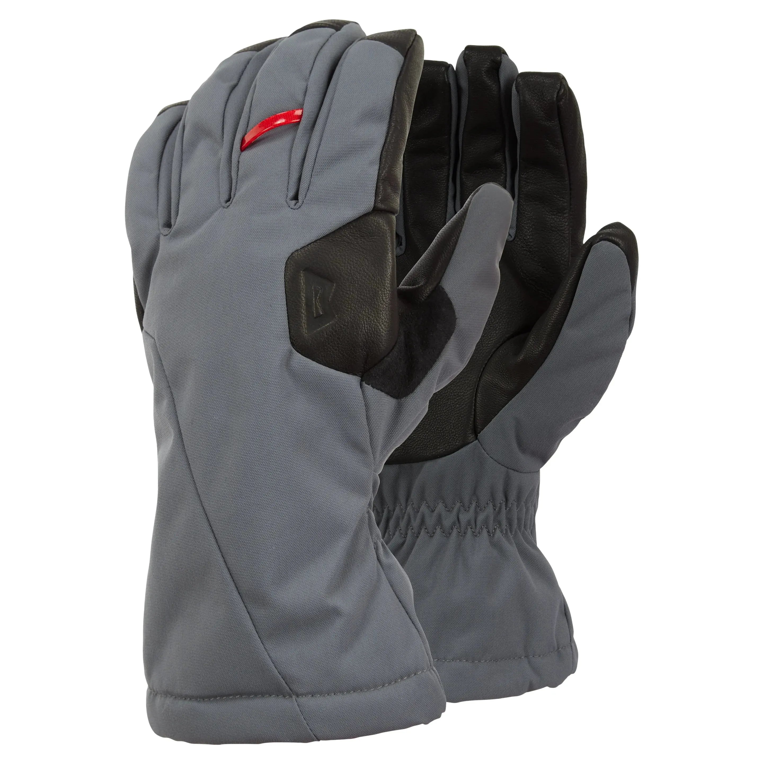 breathable snow gloves for extended use-Goggles for wet ridges-Mountain Equipment Men's Guide Gloves - Flint Grey/Black