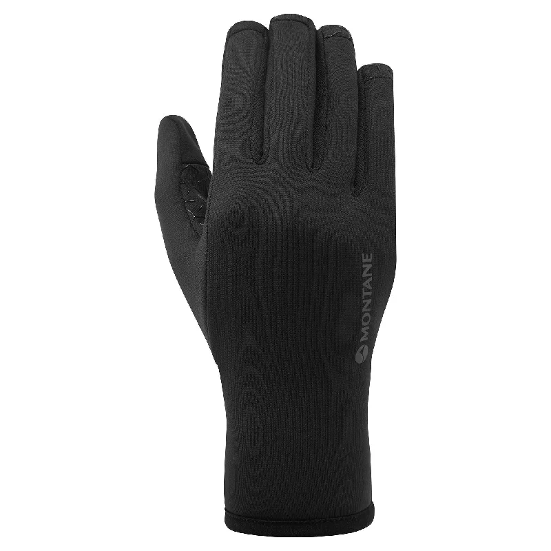 snow mittens for protecting hands from frostbite-Goggles with chic designs-Montane Fury XT Fleece Glove - Black