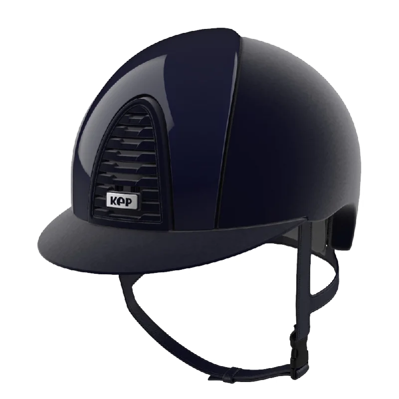 Helmet for Hockey Rest-Riding Helmet Cromo 2.0 Full Velvet with Polish Front & Rear by KEP