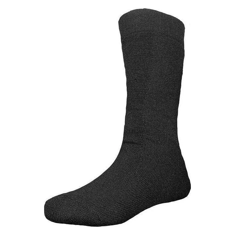 light compression ski socks for comfort-  Feeet Original Boot Sock - Black