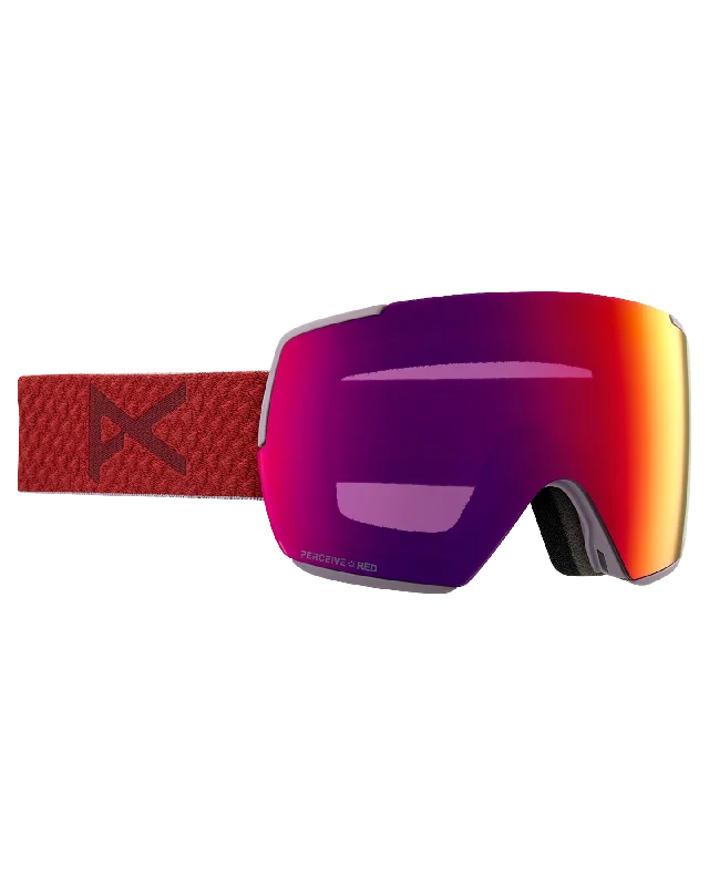 Anon M5S Snow Goggles - Mars/Perceive Sunny Red Lens