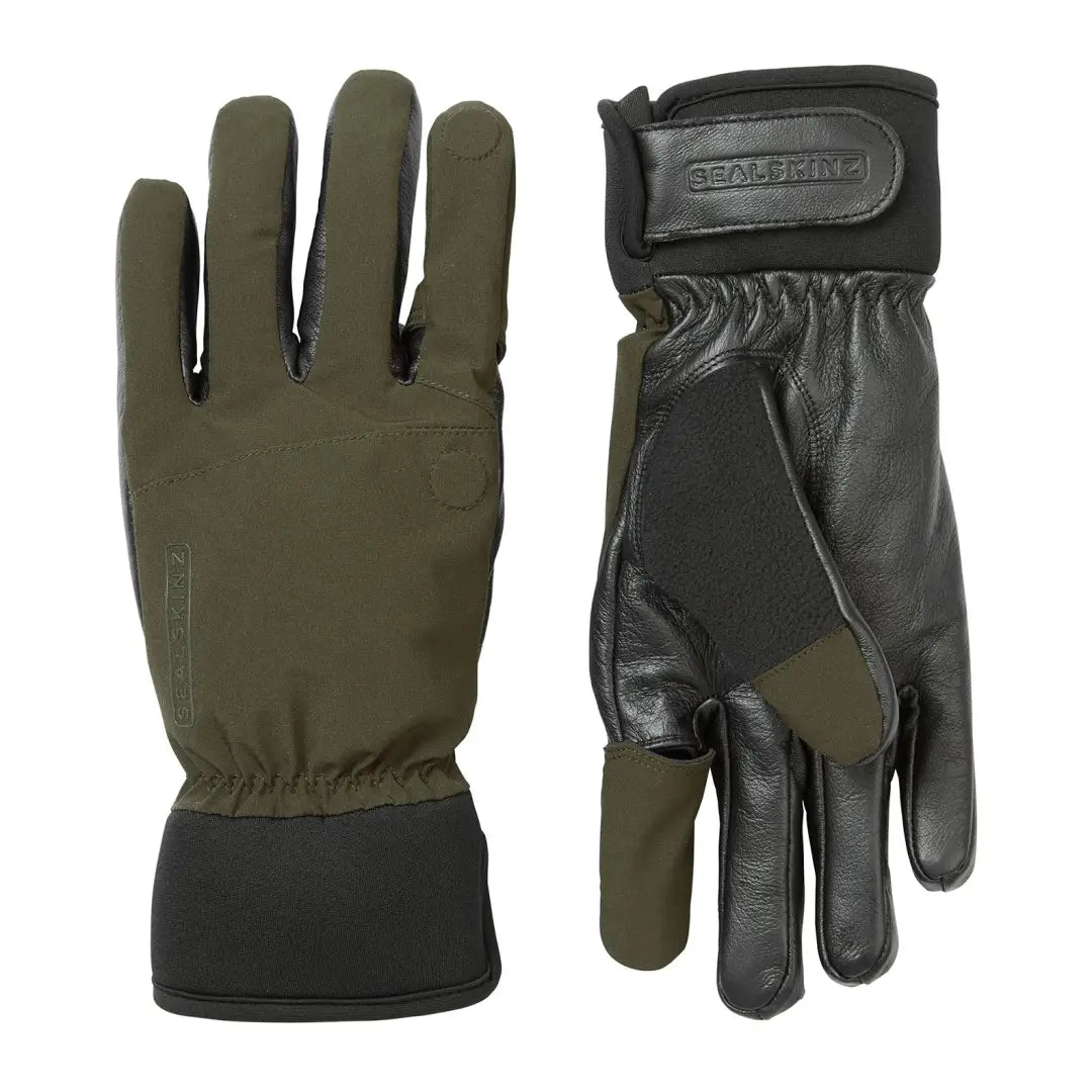 winter gloves for cyclists-Goggles with reinforced lenses-Sealskinz Broome Shooting Glove