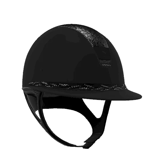 Helmet with Tough Design-Samshield Miss Shield - Crystal Top Ultra Fine Rock