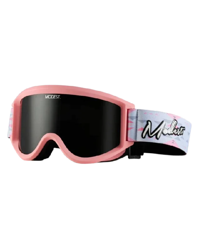 Modest Team XL Snow Goggles - Aztec Pink - 2023