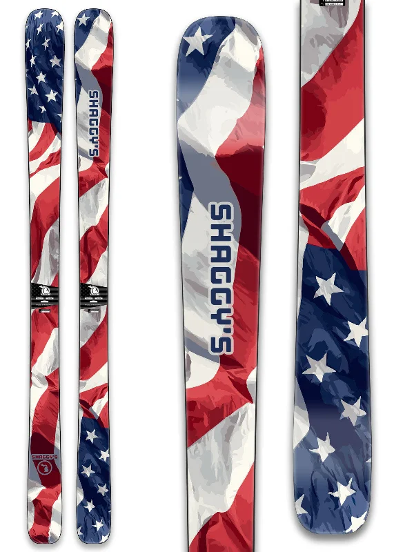 Skis for family-Limited Edition America! Skis