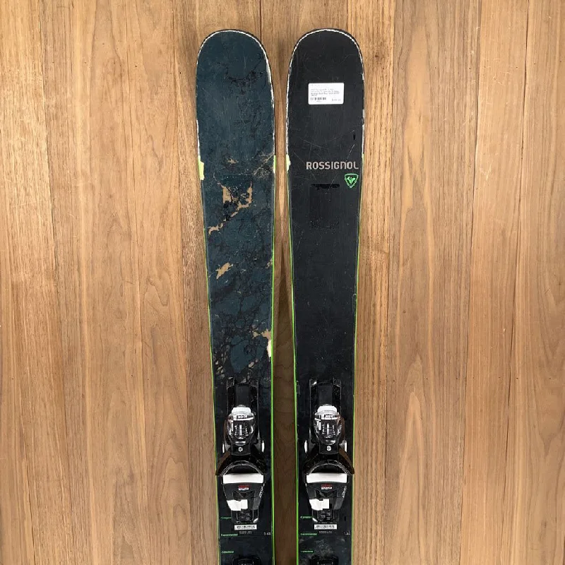 Skis for lightweight materials-2022 Rossignol Black Ops Holyshred w/ Look NX12 Demo Bindings