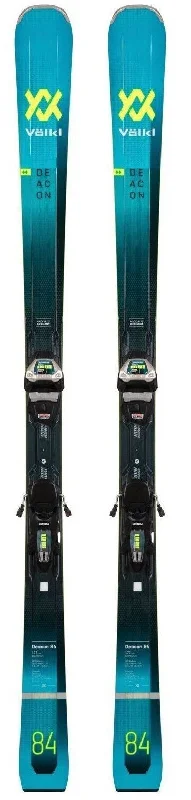 Skis for strength-VOLKL Deacon 84 snow skis with bindings 2022