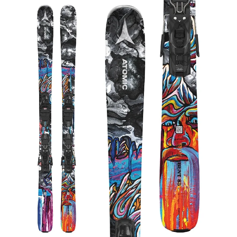 Skis for gloves-Atomic Bent 85 R Skis + M 10 GW Bindings - Men's - 2025