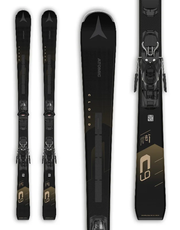 Skis for loyalty-Atomic Cloud C9 Womens Skis + M GW 10 Bindings 2025