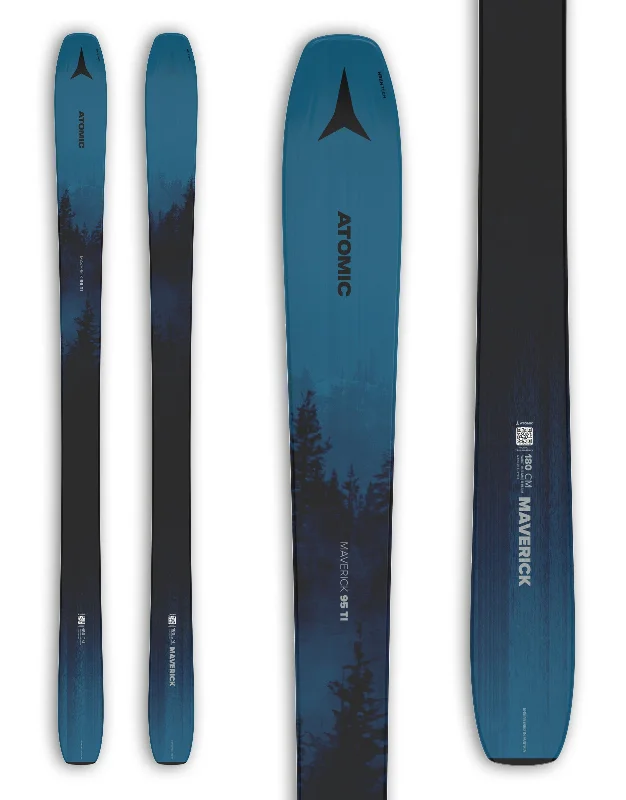 Skis for ski market-Atomic Maverick 95 Ti Skis 2025