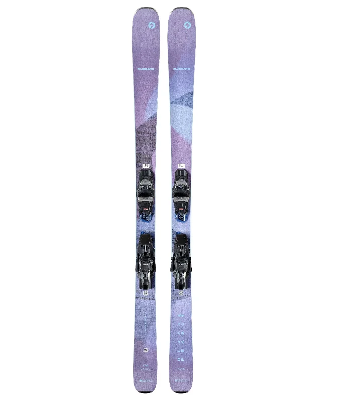 Skis for design-Blizzard Black Pearl 88 D Skis +TCX 11 Bindings - Women's - 2025