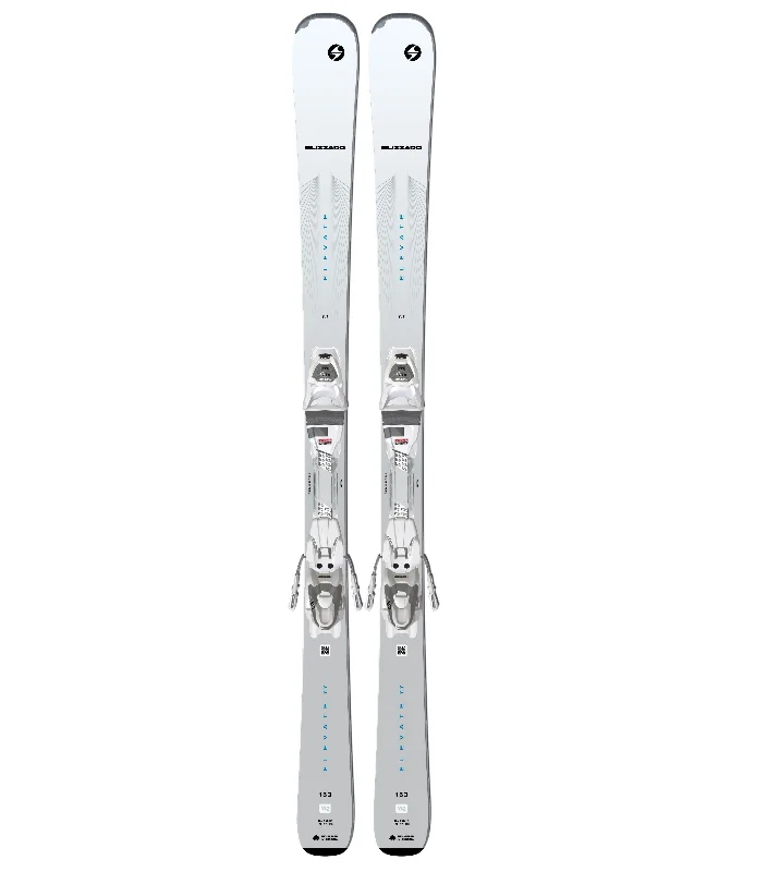 Skis for intermediate kit-Blizzard Elevate 7.7 Skis + TLT 10 Bindings - Women's - 2025