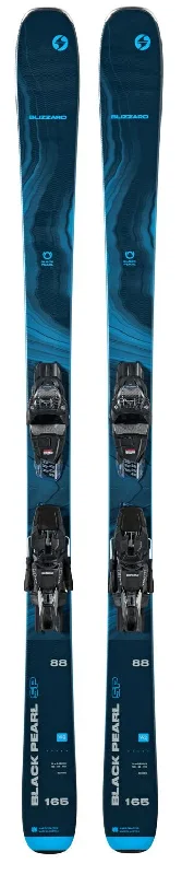 Ski bindings for top snow-terrain skiing-Blizzard Black Pearl 88 SP Snow Ski with Marker TCX 11 Bindings 2024