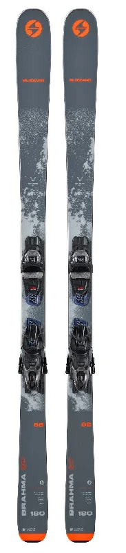 Ski bindings for diverse skiing techniques-2023 Blizzard Brahma 82 SP Snow Skis with Marker TPC 10 Bindings