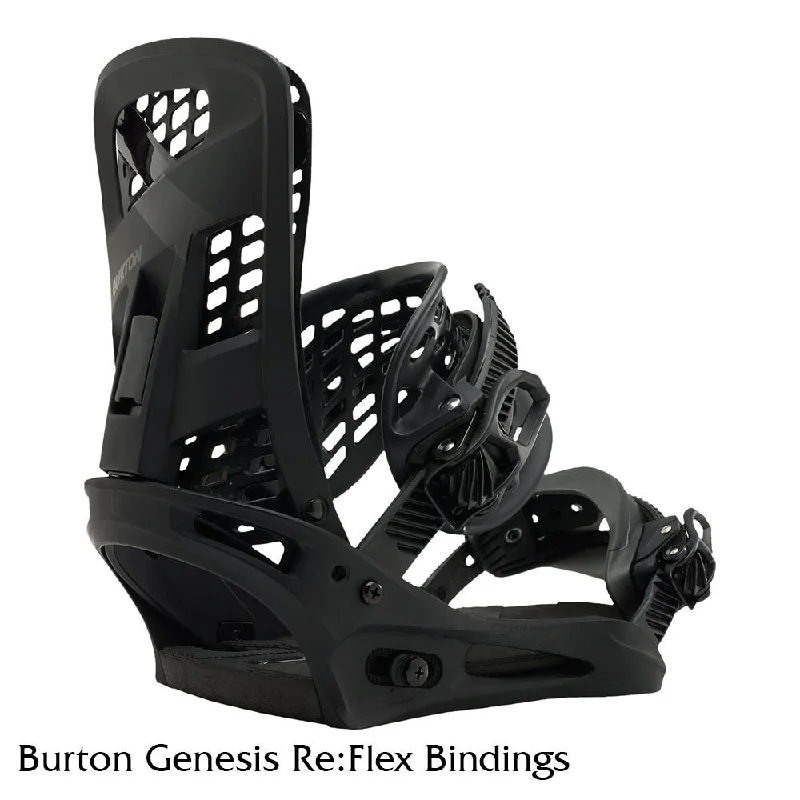 Ski bindings for relaxed downhill skiing-Burton Genesis Re:Flex Snowboard Binding