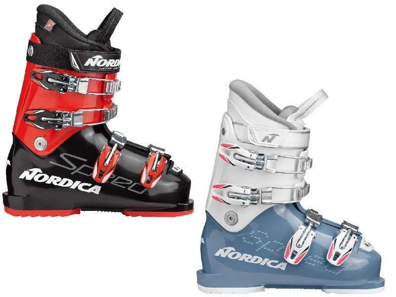 Ski boots flat feet-2021 Nordica Speedmachine J4 junior ski boots