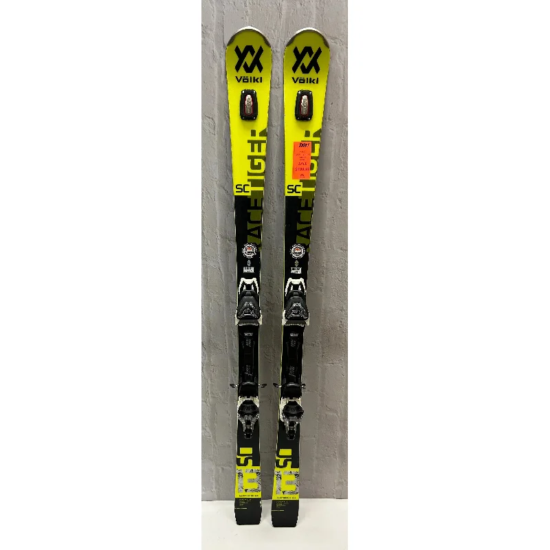 Skis for terrain park-Demo Volkl Racetiger SC Yellow w/Motion 12