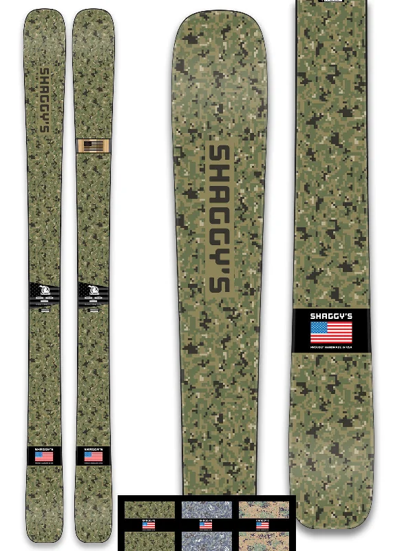 Skis for resorts-Limited Edition Digital Camo Skis