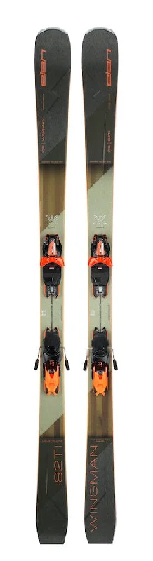 Skis for resorts-ELAN 2025 WINGMAN 82 TI PS + ELX 11 S