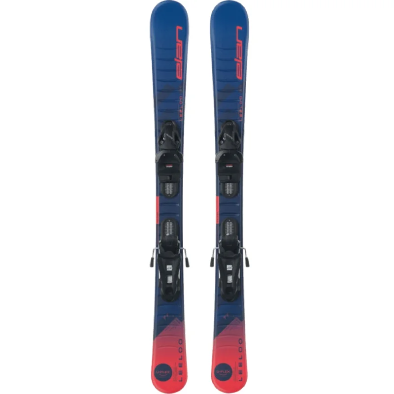 Ski bindings for travel-friendly ski setups-Elan Kids' Leeloo Pro QS Skis w/EL 4.5 GW Shift WB Bindings 2024