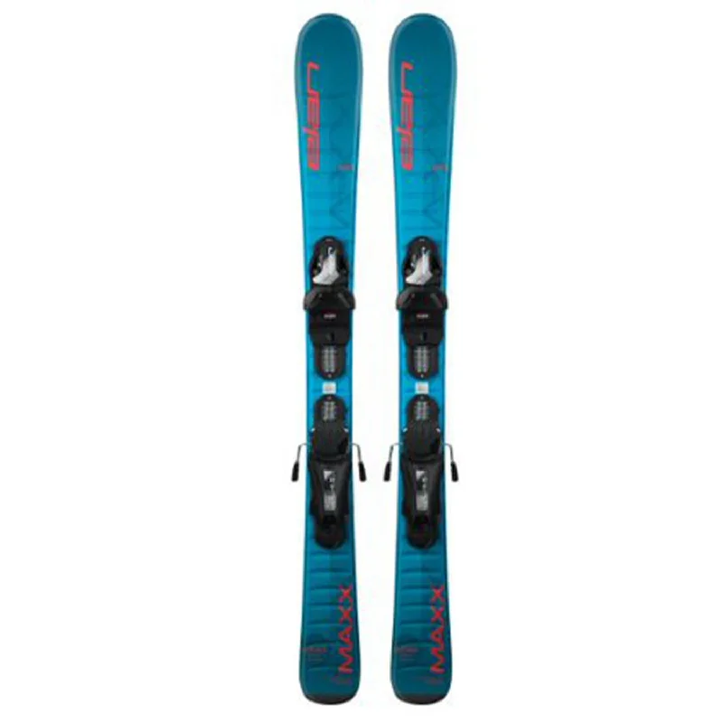 Ski bindings for downhill and uphill skiing-Elan Kids' Maxx QS Skis w/EL 4.5 GW Shift Bindings 2025