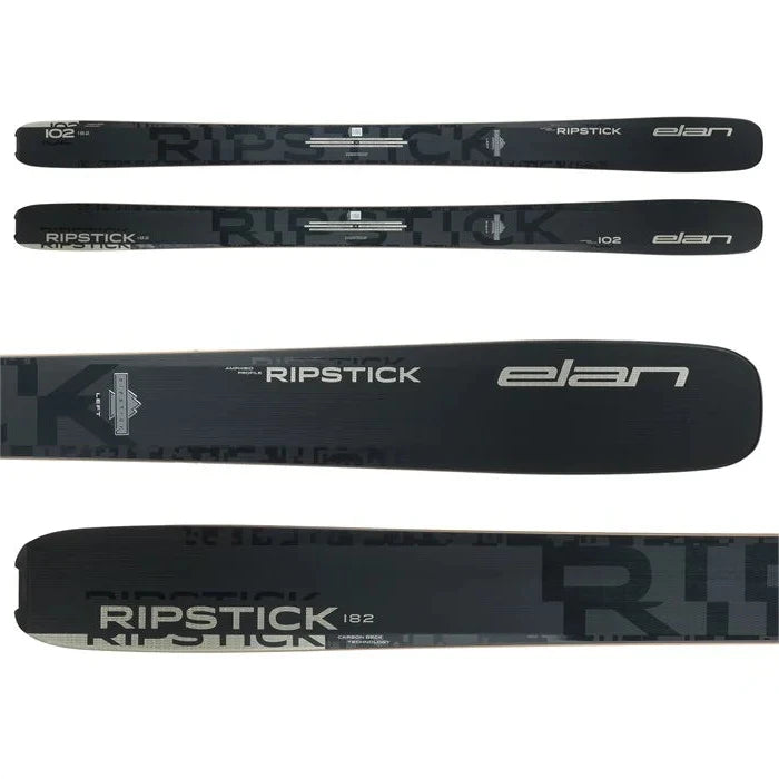 Skis for loyalty-ELAN RIPSTICKS 102 BLACK EDITION 2025