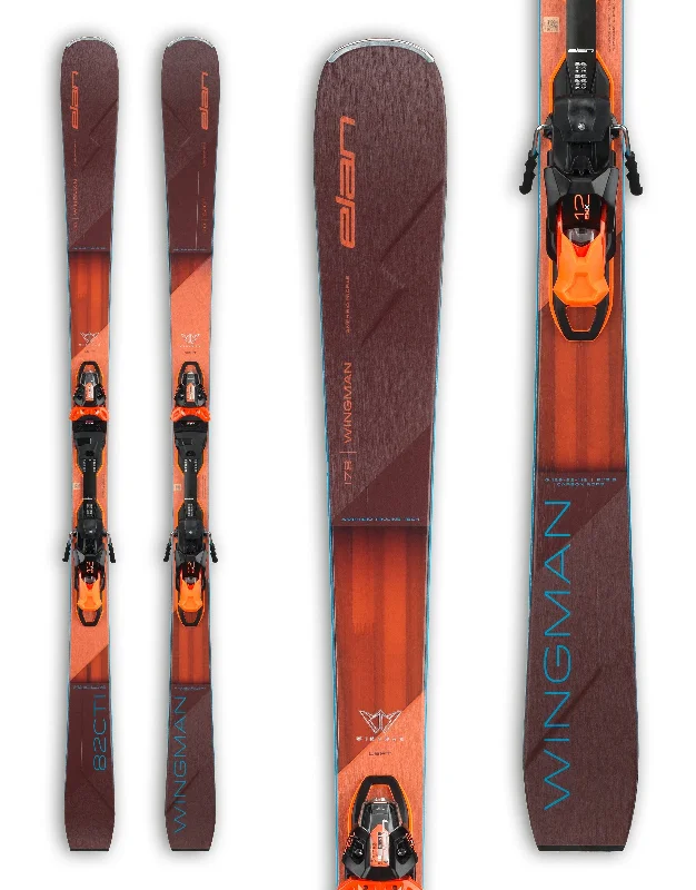 Skis for premium package-Elan Wingman 82 CTi Skis + EMX 12 Bindings 2025