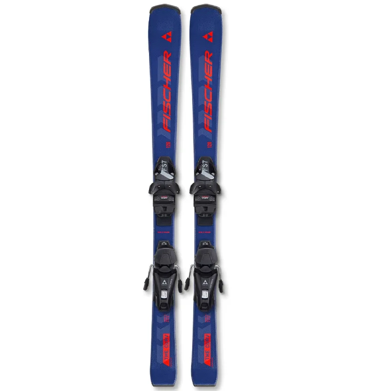 Ski bindings with easy boot release-Fischer Kids' The Curv Jr Skis w/FJ7 GW CA JRS Bindings 2024